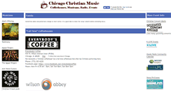 Desktop Screenshot of chicagochristianmusic.com